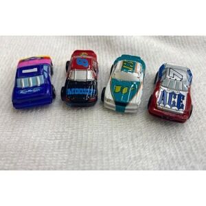 Micro Machines 4 Cars Lot Red Blue Green Yellow Race Cars Lot